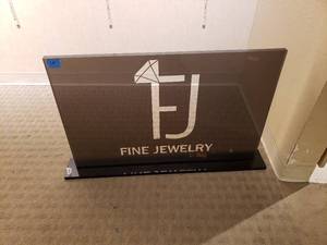 Fine Jewelry Sign