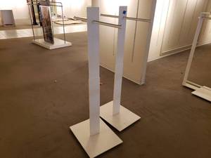 2 Clothing Display Racks