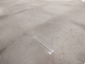 Clear Plastic Display Item
