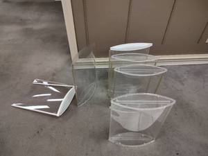 Clear Plastic Display Items