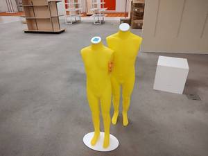 2 mannequins