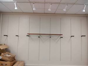 Shelf, Shelf Brackets and Rails