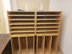 4 Wooden Cabinets Combied