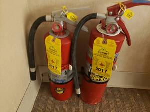 2 Fire Extinguishers