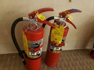 2 Fire Extinguishers