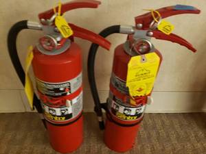 2 Fire Extinguishers
