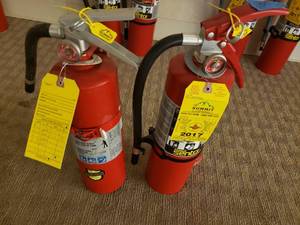 2 Fire Extinguishers