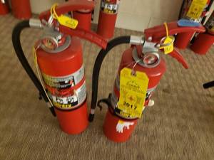 2 Fire Extinguishers