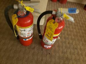 2 Fire Extinguishers
