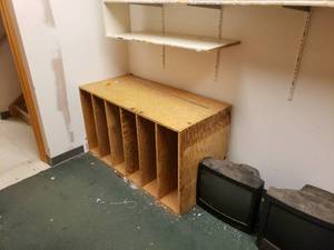 Contents and Shelving of this room