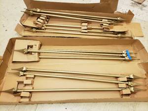 Lot of 3 Decorative Hanging Hangers