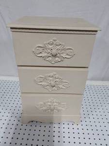 3-Drawer Side Table 13x12x20