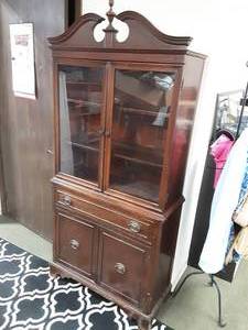 Glass door Armoire 34x14x74