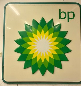 Plastic BP Dimensional Logo Sign