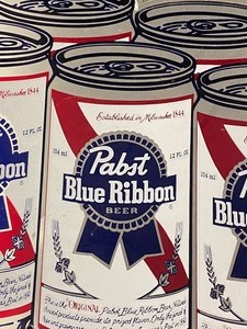 Pabst Blue Ribbon Metal Sign