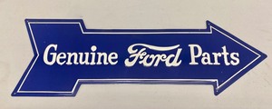 Two Ford Metal Signs