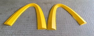 Pair of McDonalds Arches