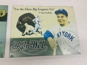 Fun Metal Signs Old Gold and Ken-Wel