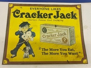 Pepsi and Cracker Jack Metal Signs