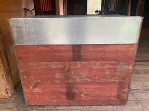 Rustic Reclaimed Barn Wood Bar