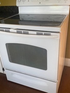 GE Smooth Top Cook Top Stove and GE XL1800 Profile Microwave