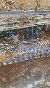 Vintage Metal Embossed Decorative Ceiling Tiles