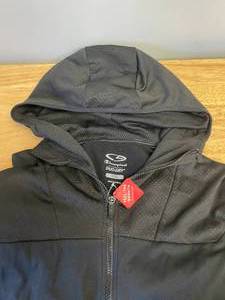 lot 8 image: Champion Dup Dry Mens Lined Black Hooded Sweatshirt XXL