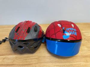 lot 41 image: 2 Toddler and Preschool Size Bicycle Helmets