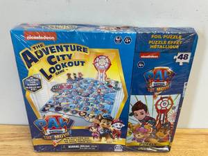 lot 77 image: Lot of Paw Patrol Toys, Puzzles and Activity Books