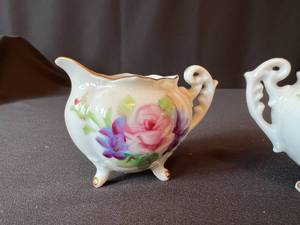 Lefton China Sugar & Creamer