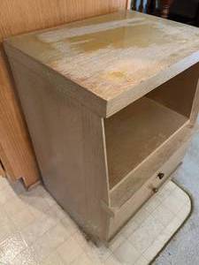 Wood Side Table