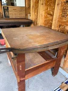 Large Paper Cutter & Table