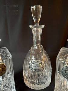 Glass Bottles and Whiskey Glasses