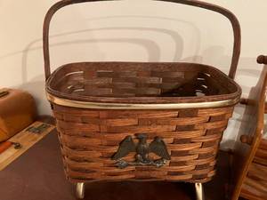 Basket & Magazine Rack