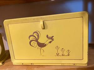 Vintage Bread Box and Scale