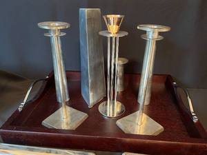 Serving Trays & Candles