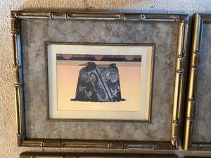 Set of 4 Oriental Pictures