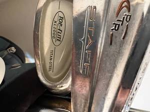 Physics Golf Bag and Clubs