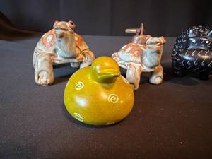 Stone and Wood Animals