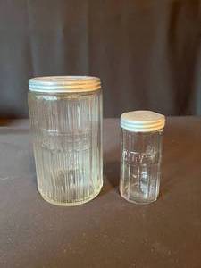 Hooster Coffee Jar and Small Jar