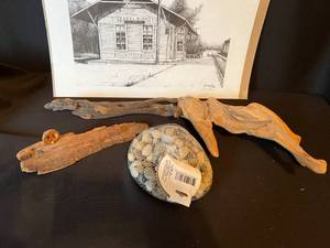Excelsior Drawing, Stones & Driftwood