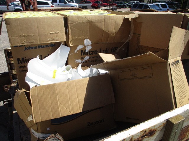 Enormous Lot of Fiberglass Pipe insulation