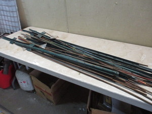 3 Rolls of Fencing and Fence Posts