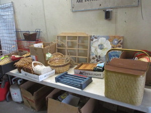 Baskets and Decor