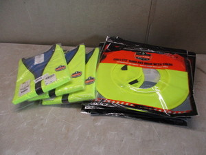 Safety hats and vests