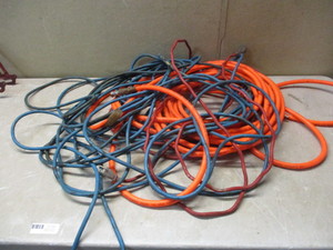 Extension cords and air hose