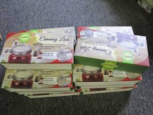 14 boxes of 36 wide mouth canning ...