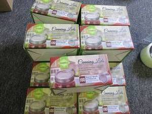 13 packages of 100 regular mouth ca...