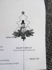 solar christmas lights ...