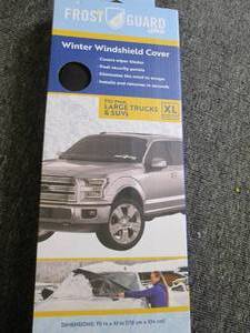 frost guard winter windshield cover...